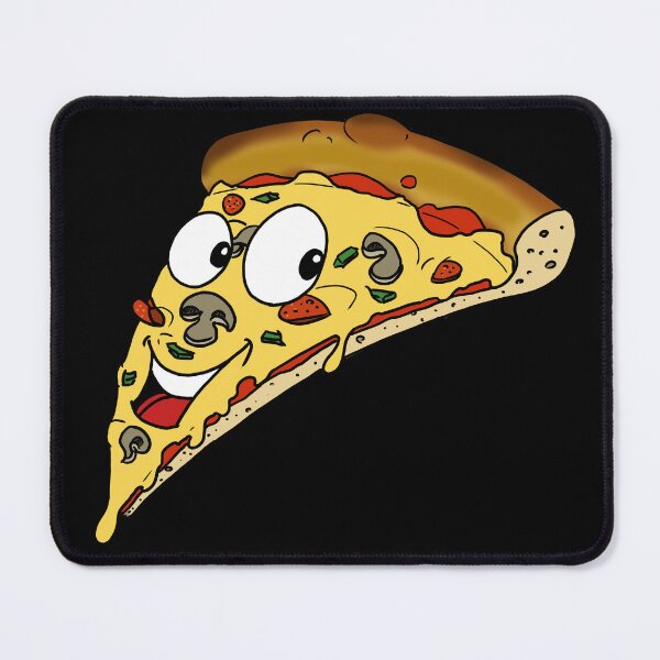 Item preview, Appetizing cartoon pizza slice designed and sold by Galfi.