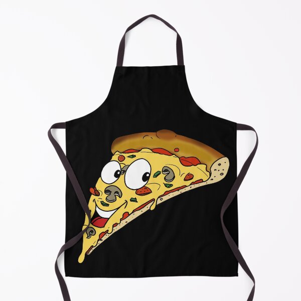 Aperçu de l'œuvre Tranche de pizza dessin animé appétissant créée et vendue par Galfi.