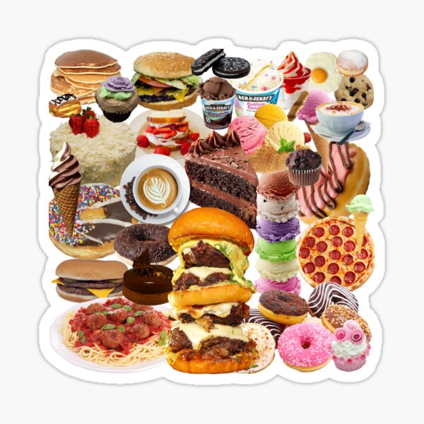 Food Orgy Sticker