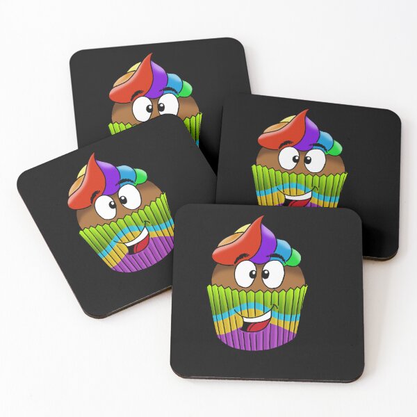 Item preview, Appetizing cartoon cupcake designed and sold by Galfi.