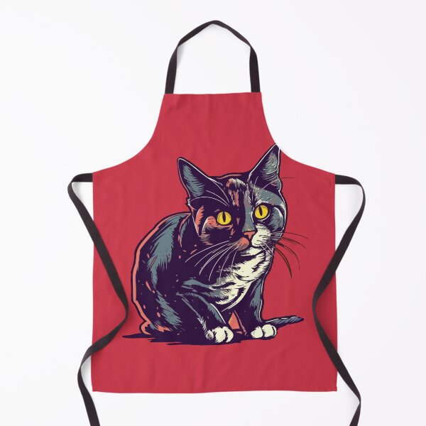 Item preview, Cat with Curious Eyes Cartoon Style designed and sold by Arncil.