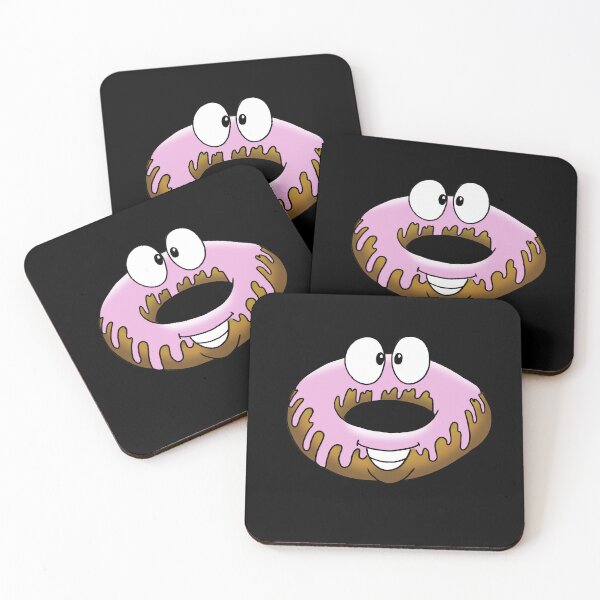 Item preview, Appetizing cartoon donut designed and sold by Galfi.