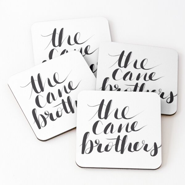 Item preview, The Cane Brothers Sticker - black designed and sold by Lexx Hoggard.