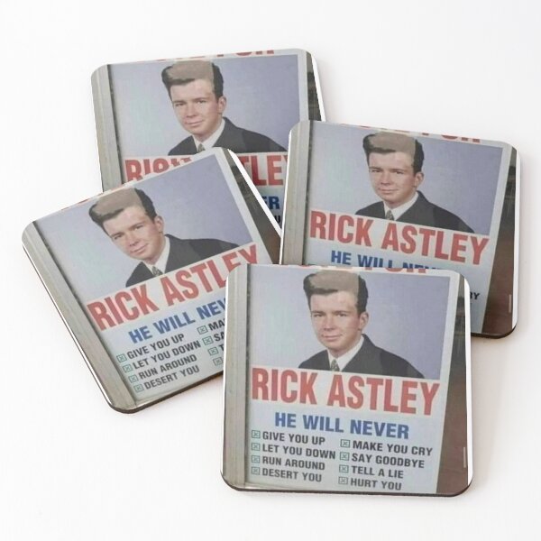 Item preview, Vote for Rick Astley meme designed and sold by Thehuskysshop.