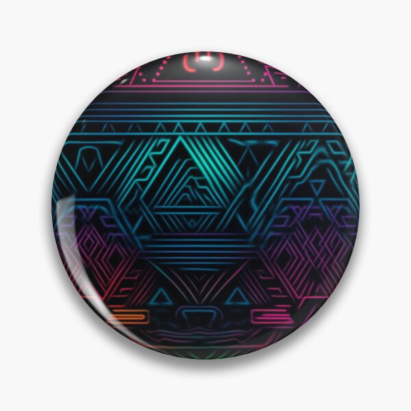 Item preview, Ultimate Lofi Synthwave EDM Rave Vibrant Festival Pattern designed and sold by PaintLabs.