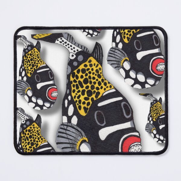 Item preview, Clown Trigger Fish no border designed and sold by Ashley Cooke.