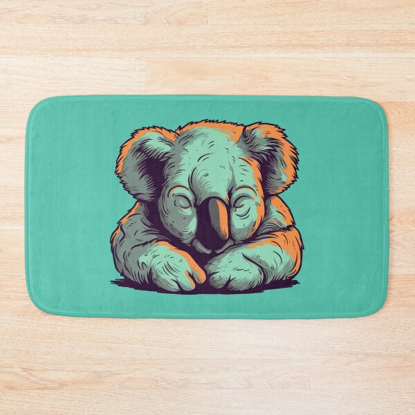 Item preview, Fluffy Koala Napping Cartoon Style designed and sold by Arncil.