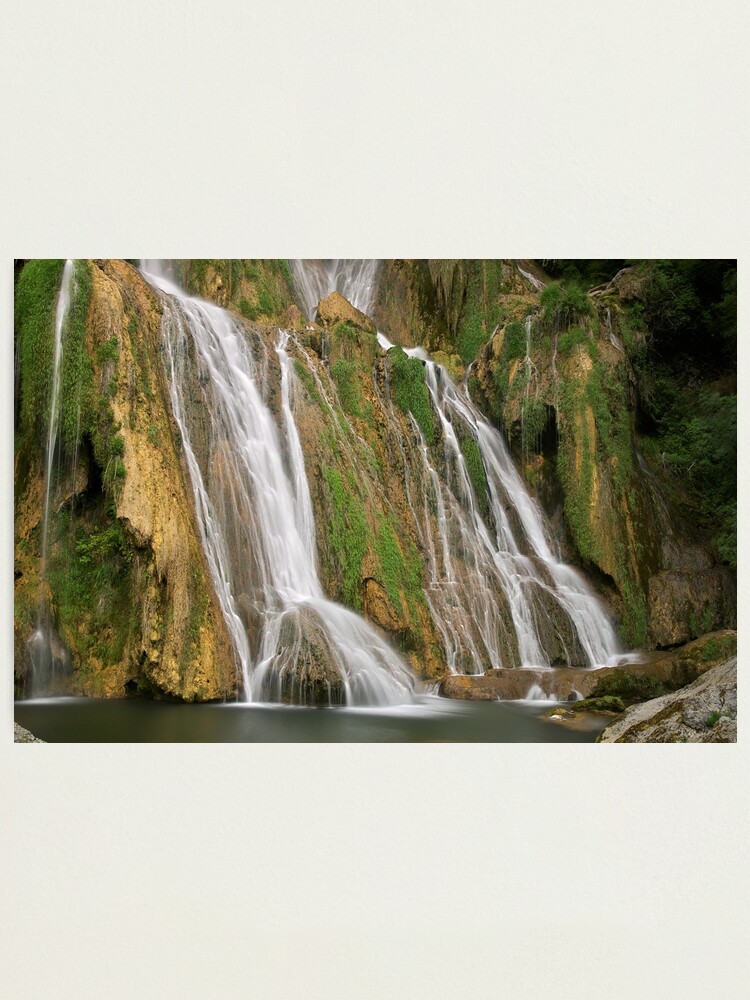 Thumbnail 1 of 3, Photographic Print, Glandieu waterfall designed and sold by patmo.