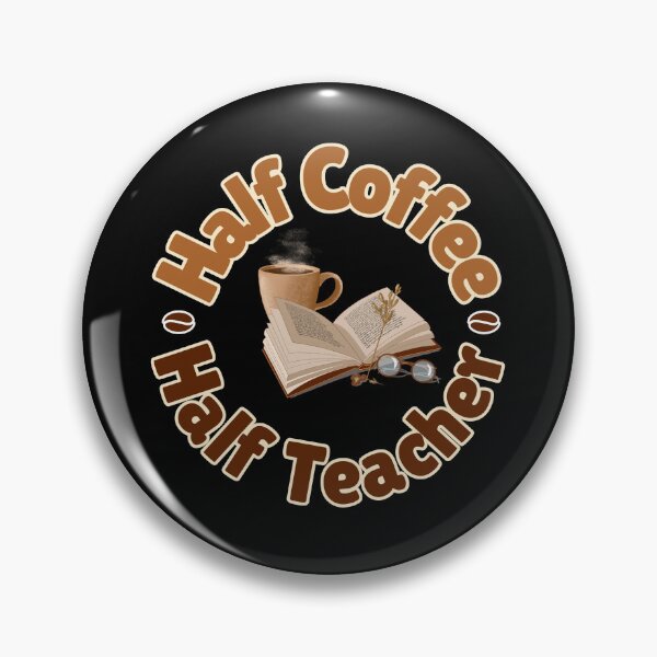 Artikelvorschau, halb Kaffee, halb Lehrer entworfen und verkauft von TeyMank.