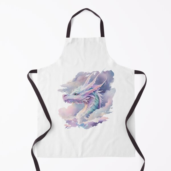Item preview, Air Elemental Dragon Watercolor designed and sold by Art-by-Aelia.