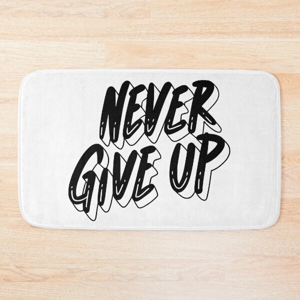 Item preview, Never Give Up designed and sold by jayron88.