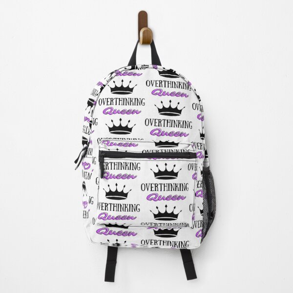 Item preview, Overthinking Queen | Black&Purple designed and sold by BabyyPiscess99.