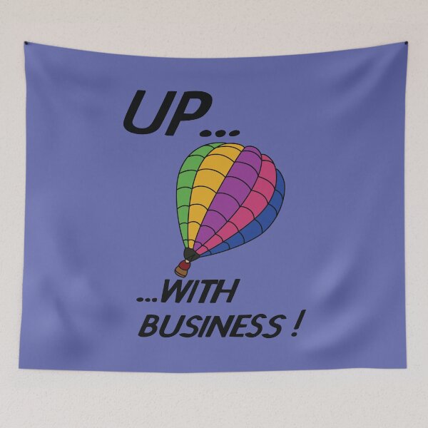 Item preview, Up... with Business! designed and sold by REALsaintpetty.