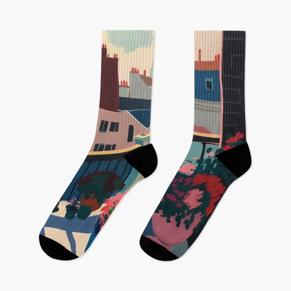 Item preview, Paris Rooftops IV designed and sold by RoseAesthetic.