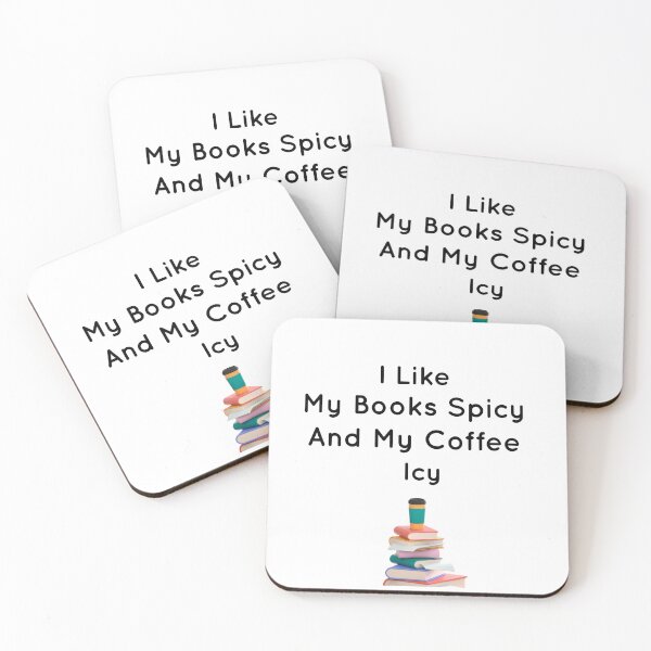 Item preview, I Like My Books Spicy And My Coffee Icy designed and sold by Ounistore.