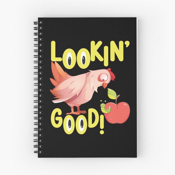 Item preview, Lookin' Good Funny Chicken Gets The Worm For Dark Colors designed and sold by designsmostfowl.