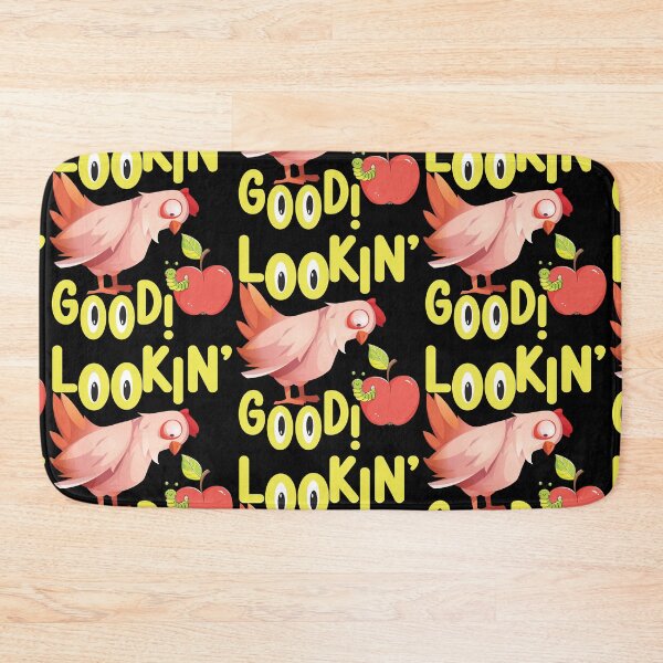 Item preview, Lookin' Good Funny Chicken Gets The Worm For Dark Colors designed and sold by designsmostfowl.