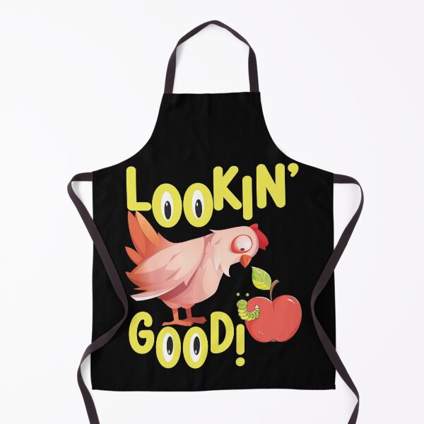 Item preview, Lookin' Good Funny Chicken Gets The Worm For Dark Colors designed and sold by designsmostfowl.