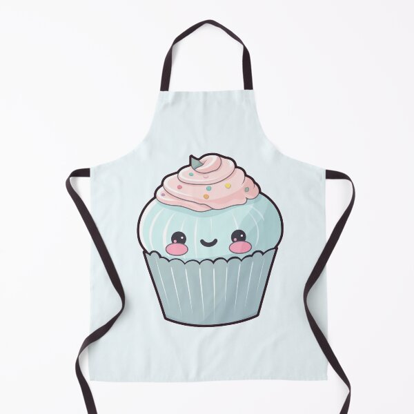 Item preview, Blue Frosted Cupcake designed and sold by Brush-Blueprint.