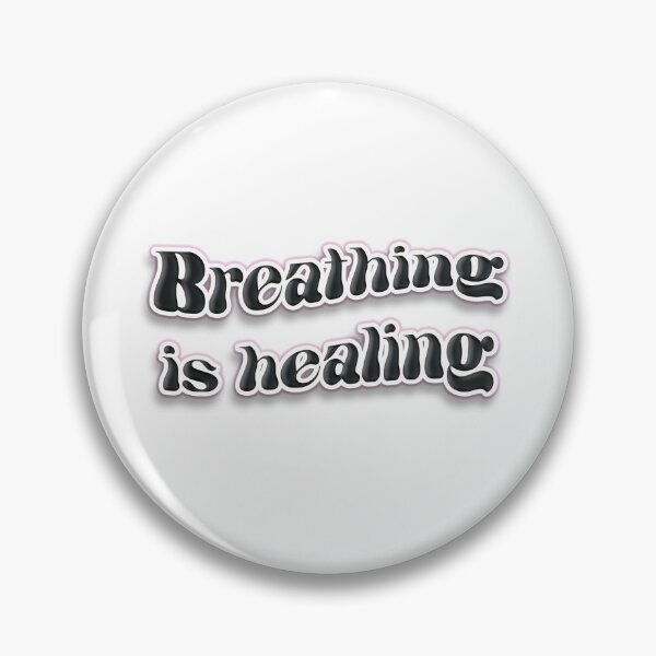 Item preview, Breathing is Healing Affirmation designed and sold by atelierallaire.