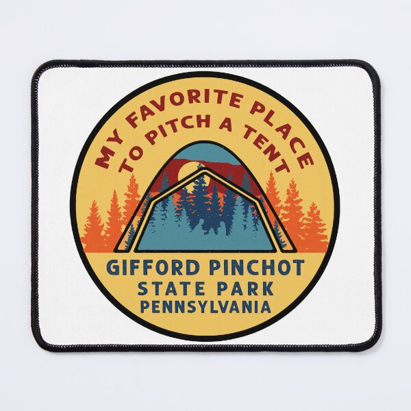 Item preview, Gifford Pinchot State Park Tent Patch designed and sold by VanyaKar.