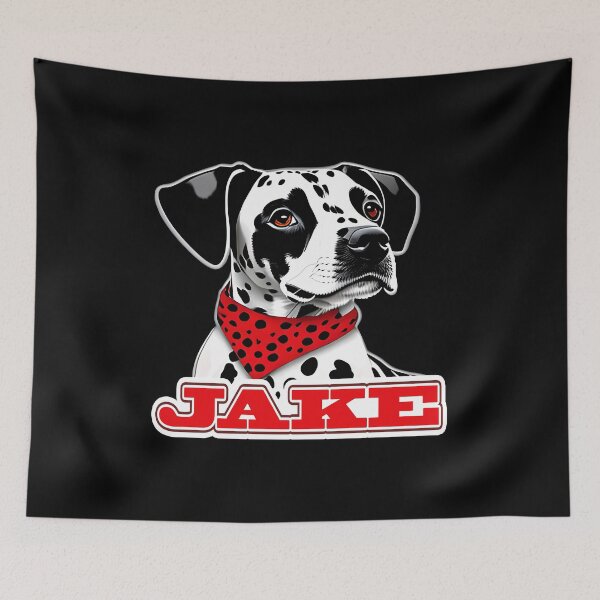 Item preview, Firefighter Best Friend Loves Cute Firehouse Dalmatian Mascot Dog Jake BFF designed and sold by Thinline Fire Police EMS.