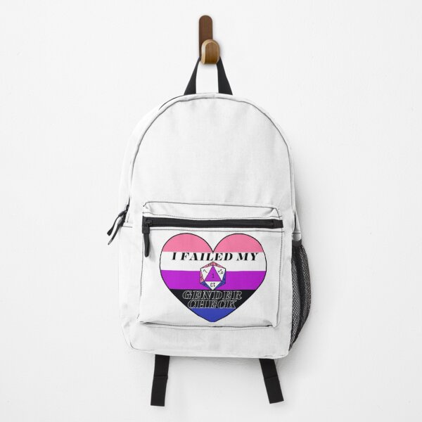 Item preview, Genderfluid - I failed my gender check - Natural 1 - Critical Fail - D&D Novelty designed and sold by CC's Designs.