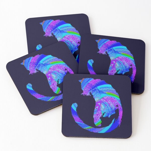 Item preview,  BRIGHT COOL COLORFUL CAT designed and sold by THE AMERICAN TEEVANGELIST.