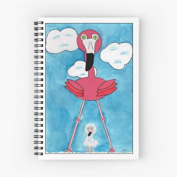 Item preview, Fierce Mom Flamingo with Baby designed and sold by Ashley Cooke.