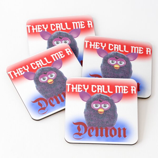 Item preview, They call me a demon- cursed furby shirt designed and sold by BurningGrass_.