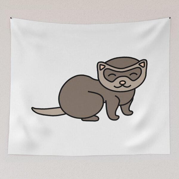 Item preview, Cute Ferret designed and sold by OrderofOps.