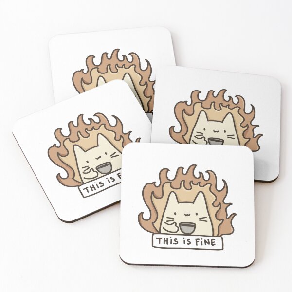 Item preview, This is Fine Cat designed and sold by DinosaurGoBrr.