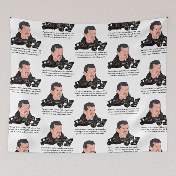 Item preview, guenther steiner funny quotes                  (16) designed and sold by roelabshire1.
