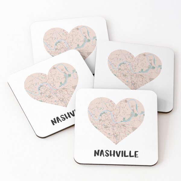 Item preview, Nashville Heart Art designed and sold by LeCreateCo.