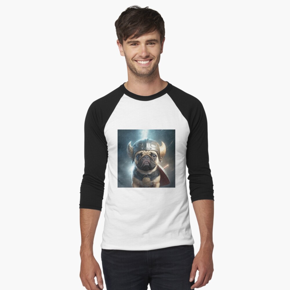Item preview, Baseball ¾ Sleeve T-Shirt designed and sold by ShoppingWarrior.