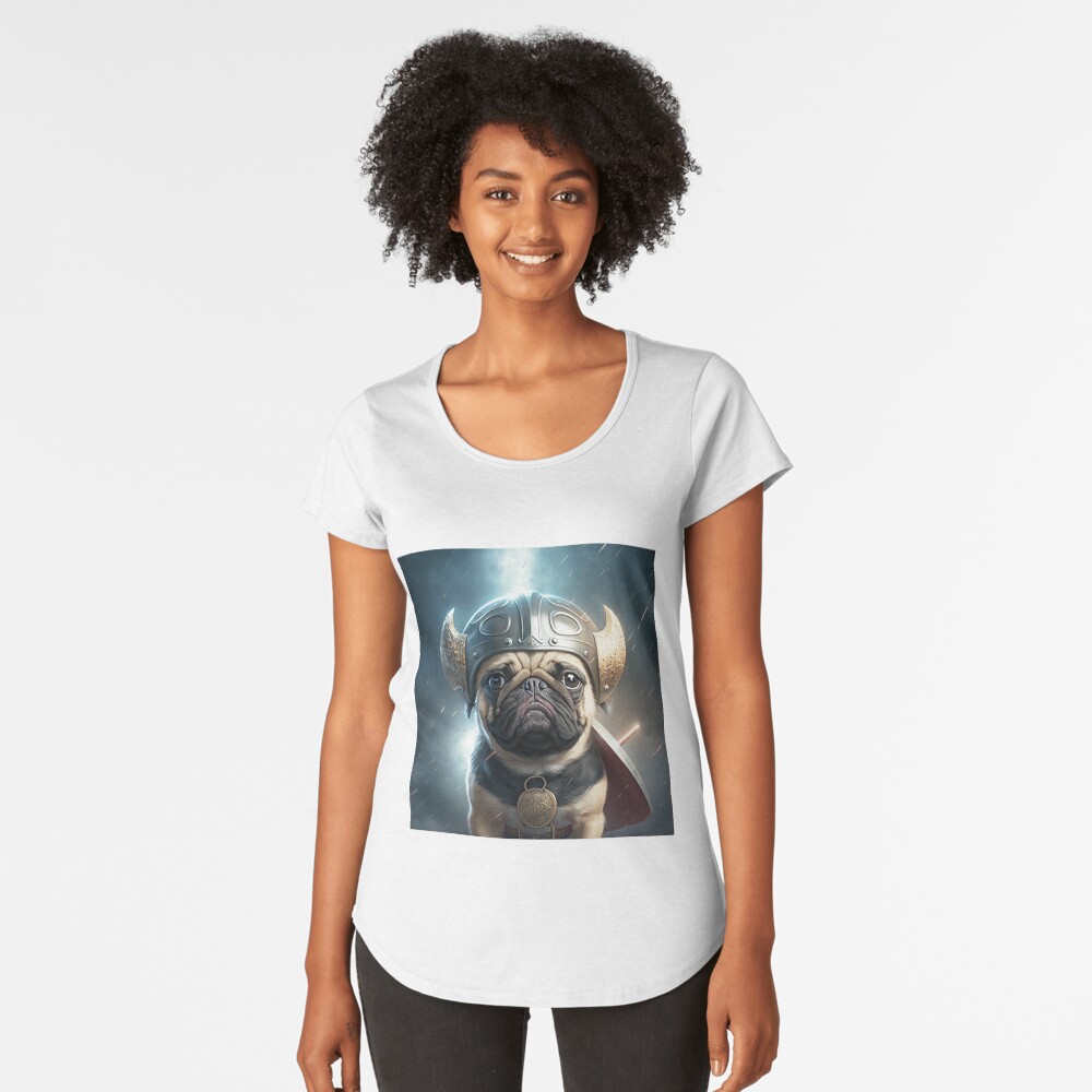 Item preview, Premium Scoop T-Shirt designed and sold by ShoppingWarrior.