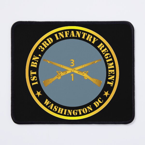 Item preview, Army - 1st Bn 3rd Infantry Regiment - Washington DC w Inf Branch designed and sold by Military Insignia Products.