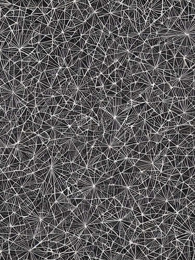 Thumbnail 4 of 4, iPhone Case, Futuristic Web Pattern designed and sold by DeepSeeAI.