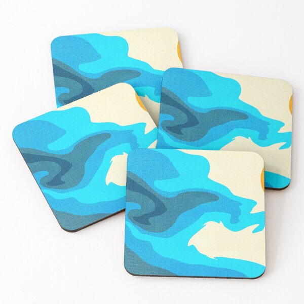Item preview, Cute summer waves designed and sold by zuchri.
