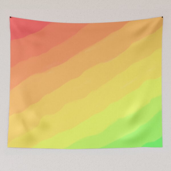 Item preview, Warm Red, Orange, Yellow, Green Rainbow Stripes designed and sold by Katherine Friesen.