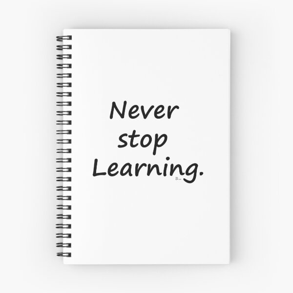 Item preview, Never stop Learning. designed and sold by sarisarishops.