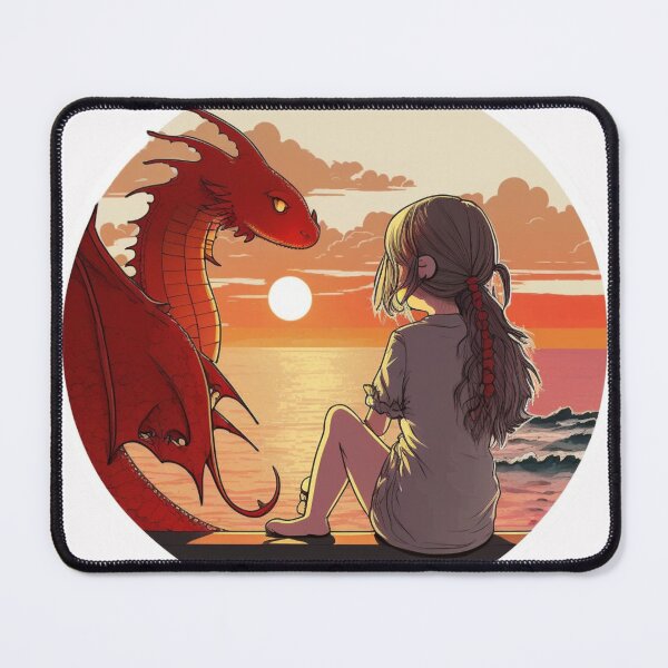 Item preview, Girl and Dragon designed and sold by Fantasy Masterpiece.