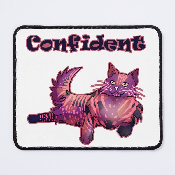 Item preview, Confident Kitty designed and sold by Red-wolf-Ink.