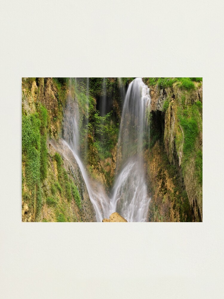 Thumbnail 2 of 3, Photographic Print, Glandieu waterfall designed and sold by patmo.