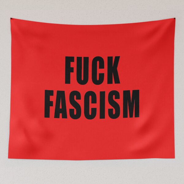 Item preview, FUCK FASCISM designed and sold by LoveAndDefiance.