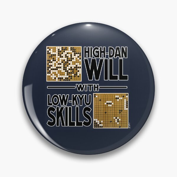 Item preview, High-Dan Will, With Low-Kyu Skills designed and sold by Gidman77.