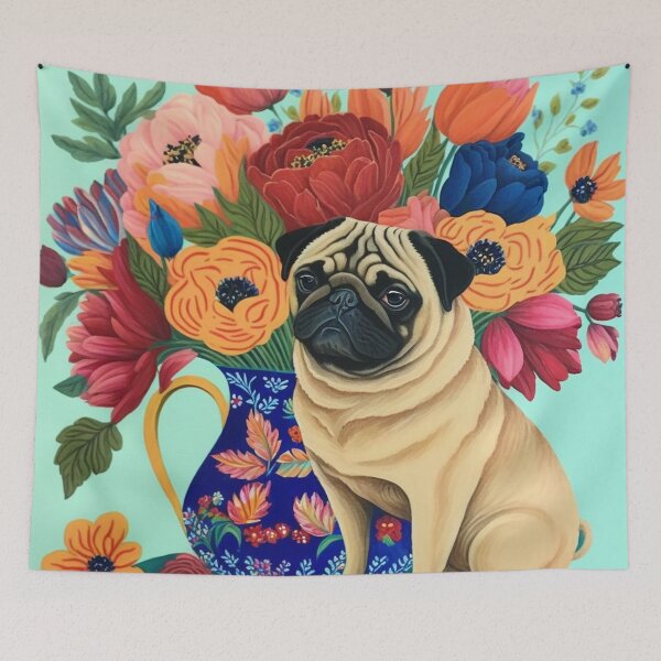 Item preview, Piper the Pug designed and sold by RoseAesthetic.