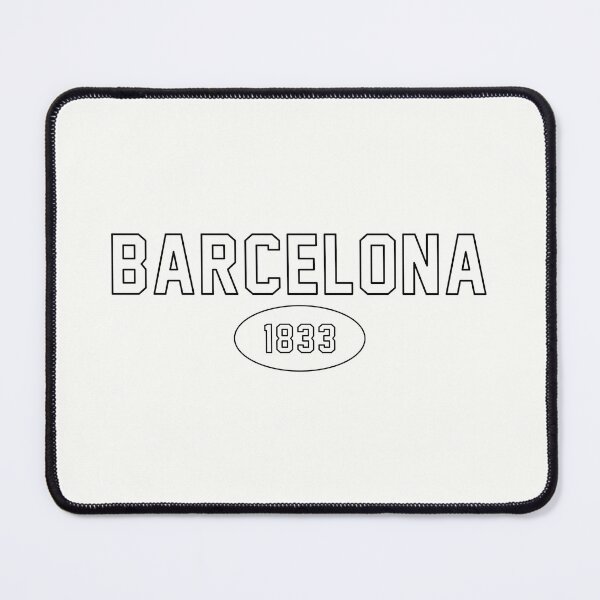 Item preview, Barcelona 1833 / Black Outline designed and sold by PEK1787.