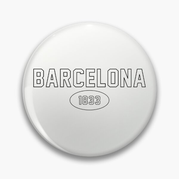 Item preview, Barcelona 1833 / Black Outline designed and sold by PEK1787.