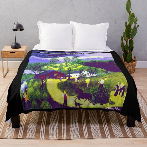 Item preview, Famous folk artist: Grandma Moses - The Thunderstorm (1948) designed and sold by mturns57.